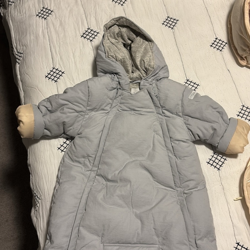 7 A.m Baby snowsuit